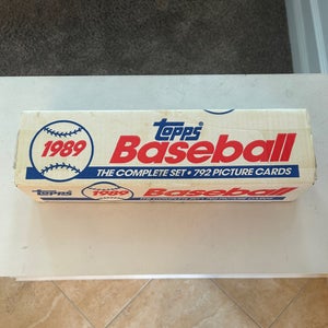 1989 Topps Baseball The Complete Set 792 Picture Cards