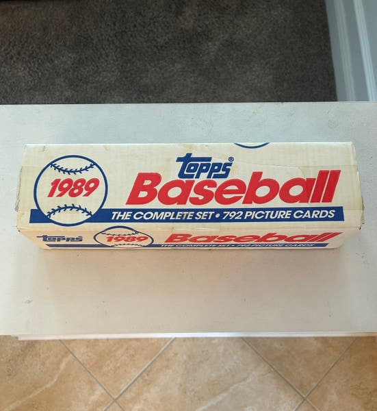 1989 Topps Baseball The Complete Set 792 Picture Cards