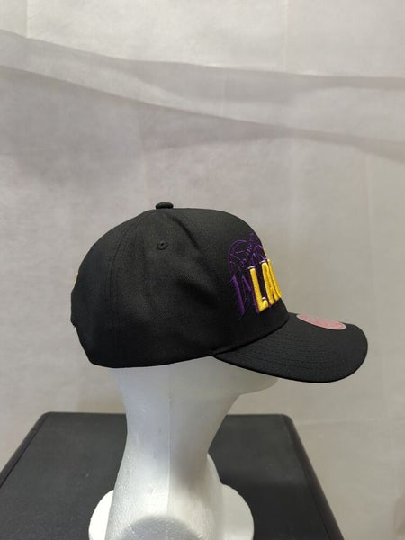 NWS Los Angeles Lakers NBA Draft Mitchell & Ness Pro Crown Snapback Hat