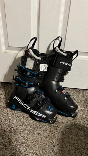 Used Women's Fischer Alpine Touring My Ranger Free 110 Walk Dyn Ski Boots Size 24.5