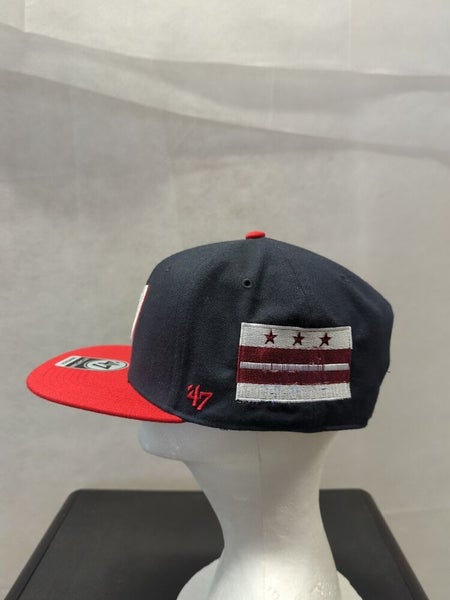 Washington Nationals New Era 5950 Fitted Hat - Alt - DC logo