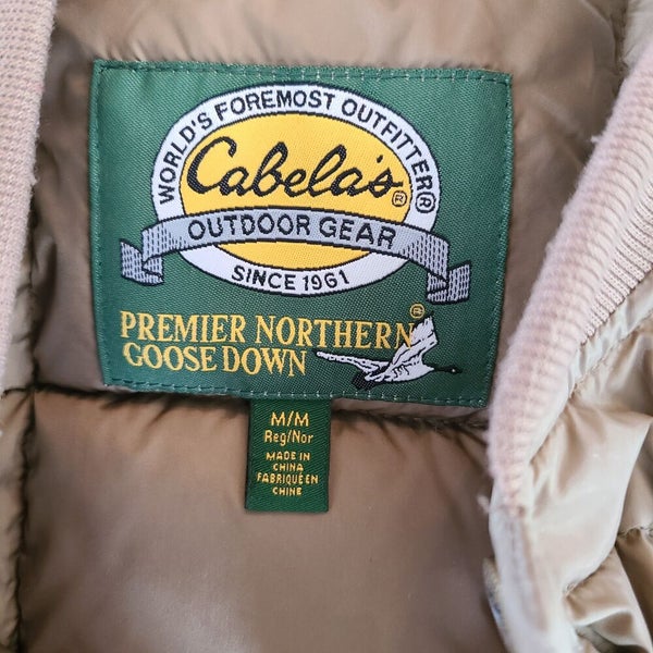 Vintage Cabelas Northern Goose Waterfowl Down Puffer Pants