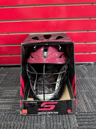 New Cascade S Helmet Maroon