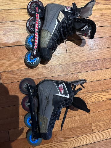 Mission CSX Size 6E Roller Hockey Inline Roller Skates (Men's Shoe 7-7.5)