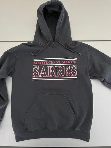 Shattuck St Mary’s unisex Adult Small hooded sweatshirt Sabres hockey SSM