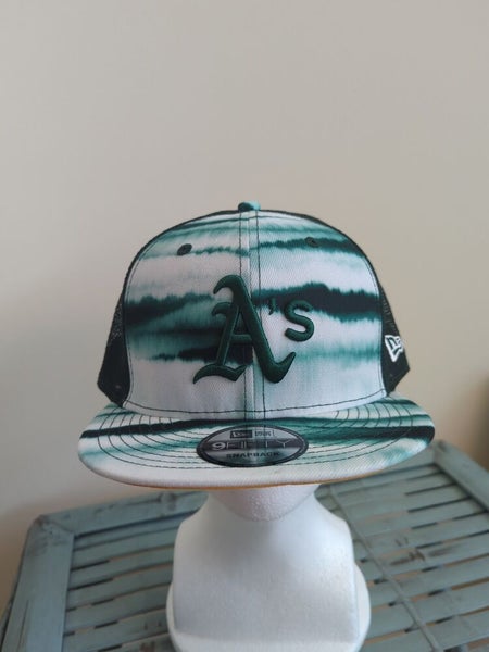 NWS Oakland Athletics Tie Dye New Era 9fifty Snapback Hat MLB