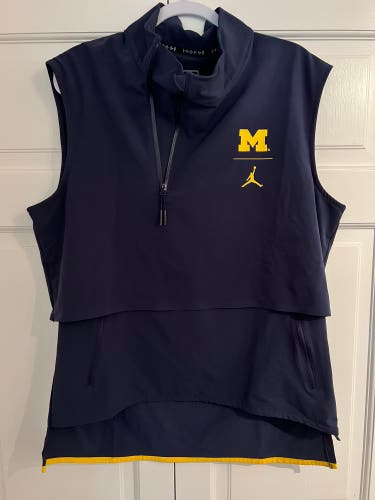 University of Michigan Jordan Cutoff Pullover