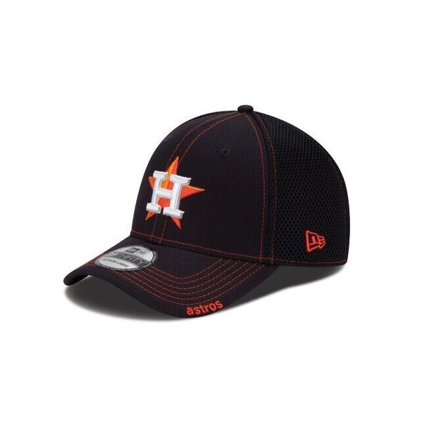 New Era Houston Astros Navy MLB Team Classic 39THIRTY Flex Hat