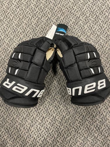 Bauer Black 15” Pro series gloves