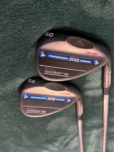 Cobra SnakeBite One Length Wedges 54 & 60 Degree
