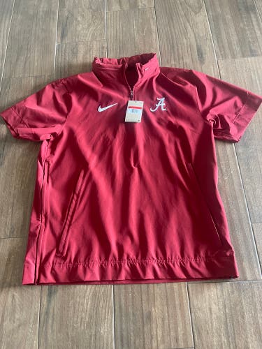 New Nike Alabama Crimson Tide Coaches Jacket Mens L