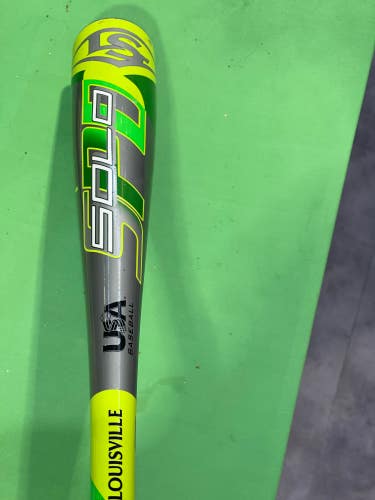 Used USABat Certified 2020 Louisville Slugger Solo spd Alloy Bat -13 14OZ 27"