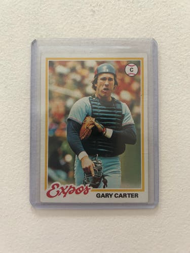 1978 Topps Gary Carter Expos Rookie Card #120