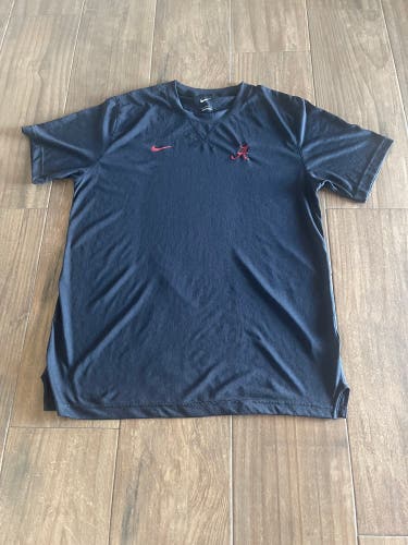 Nike Alabama Crimson Tide Short Sleeve Football Shirt Men's L