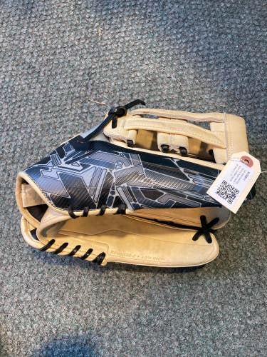 Tan Used Rawlings REV1X Right Hand Throw Outfield Baseball Glove 12.75"