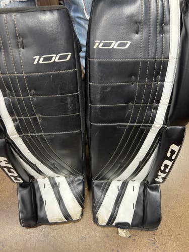 Used 28" CCM Goalie Leg Pads