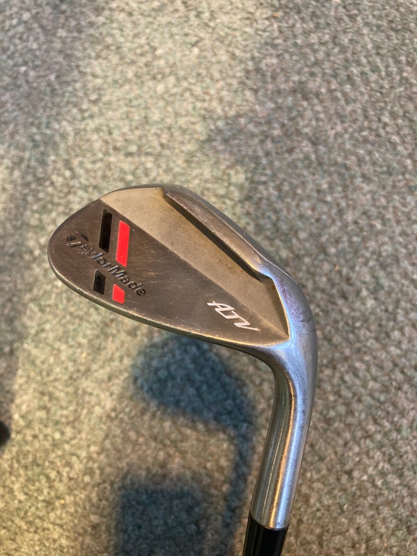 Used Men's TaylorMade ATV Right Wedge Wedge Flex 52 Steel