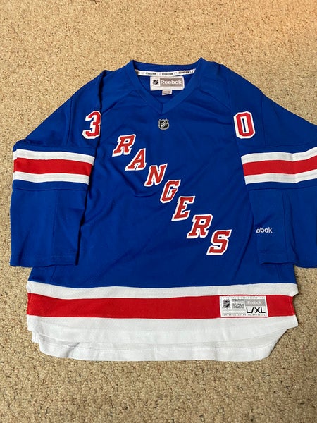 Youth Rangers Henrik Lundqvist Rangers Home Jersey