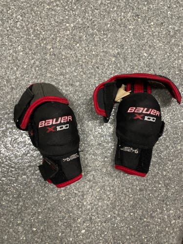 Youth Large Bauer Vapor X100 Elbow Pads