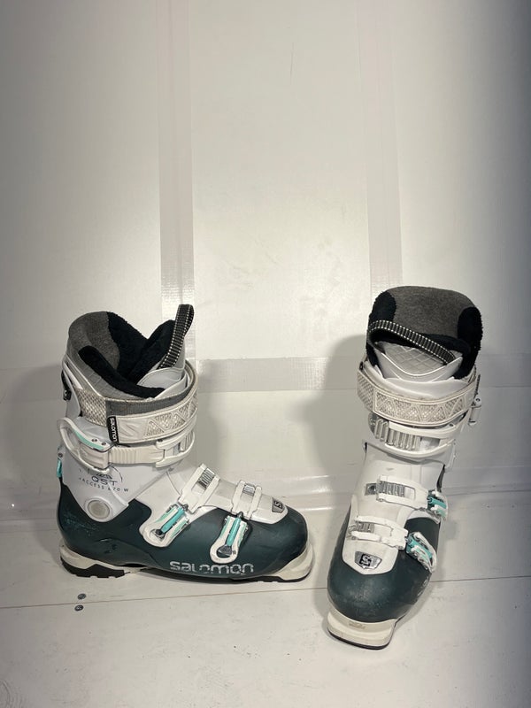 Women's Used Salomon All Mountain QST Access 70 W Ski Boots Soft Flex
