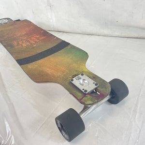 Used Sector 9 Bintang Fox Chomp Brand Drop Thru Complete Skateboard Longboard 38"