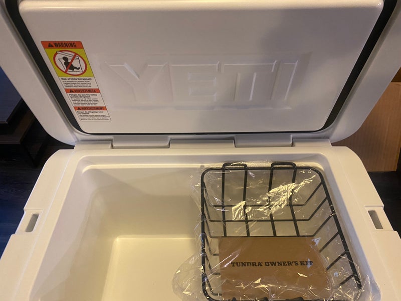 Zyn Rewards Yeti Tundra 45 Hard Cooler - White