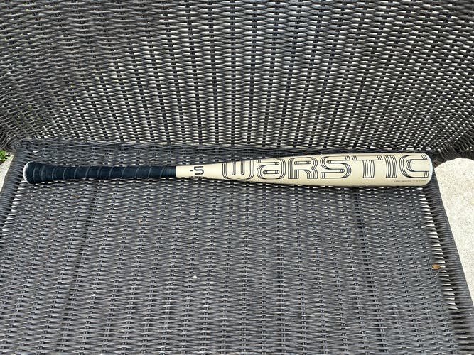 Used USSSA Certified 2021 Warstic Alloy Bonesaber Bat (-5) 26 oz 31"