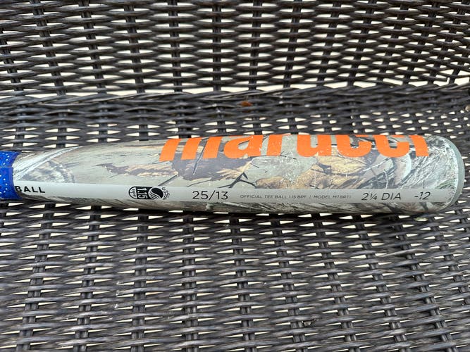 Used USSSA Certified 2019 Marucci Alloy Camo Bat (-13) 12 oz 25"