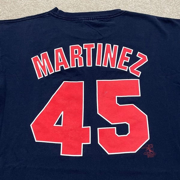 Official Pedro martinez Boston red sox baseball retro T-shirt