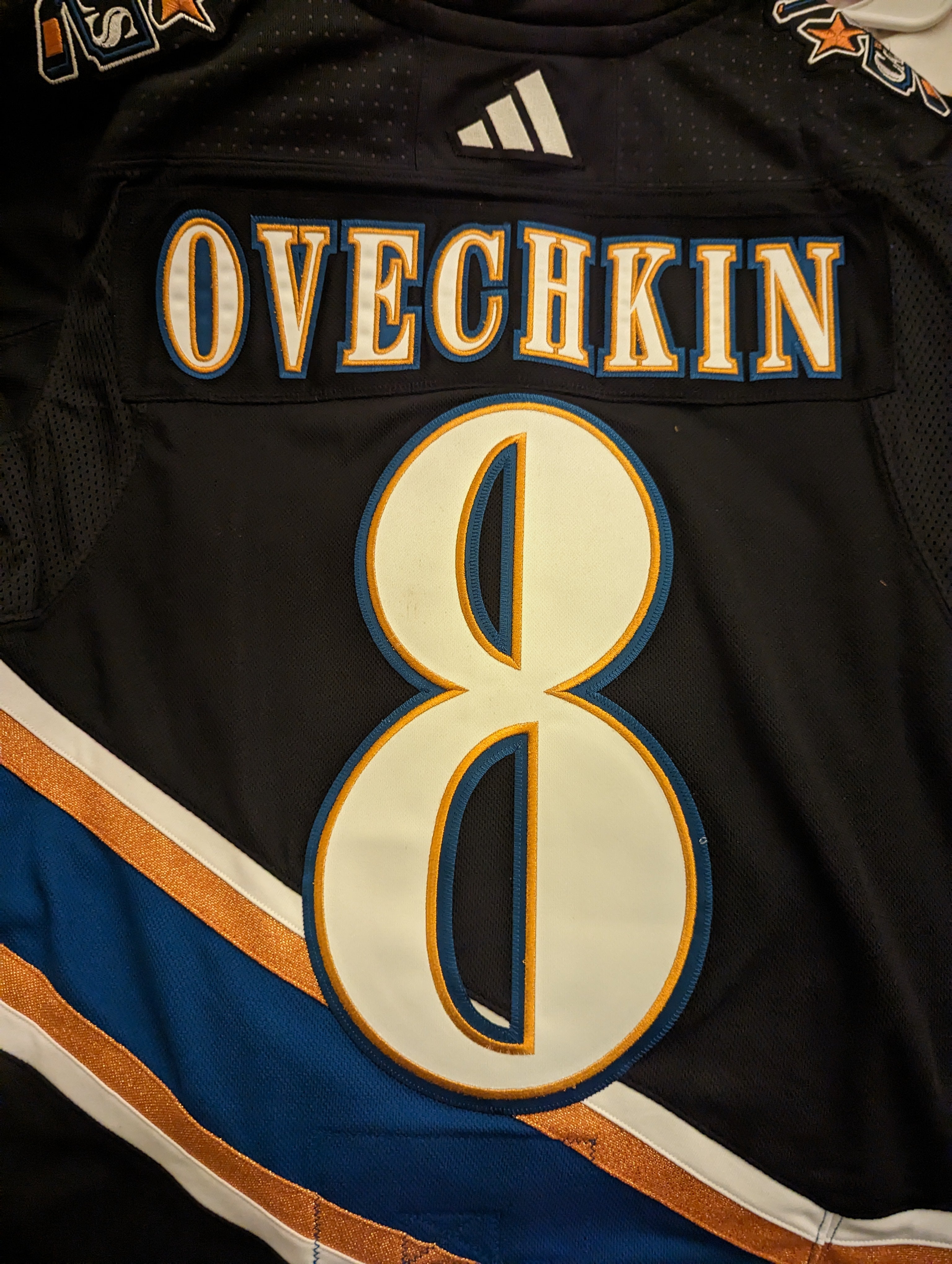 adidas, Other, Capitals Ovechkin Authentic Reverse Retro Jersey