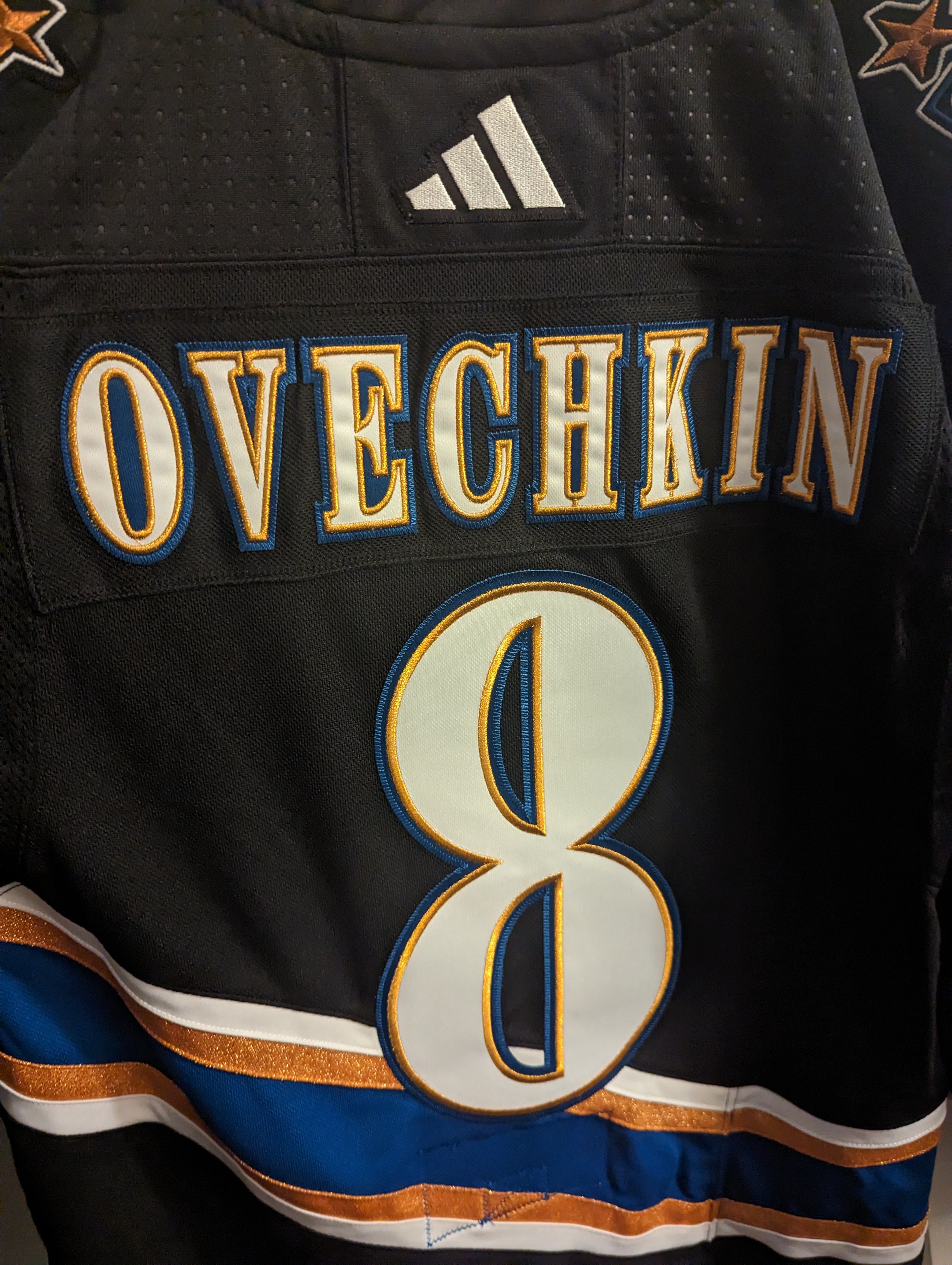 Washington Capitals Ovechkin Reverse Retro 2.0 Authentic Hockey Jersey Sz  50 NWT