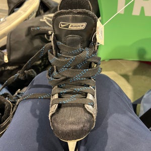 Youth Used Bauer Supreme One55 Hockey Skates 12Y