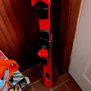Used 2022 Atomic 166 cm J-RP Redster Racing Race GS Skis With Bindings Max Din 10