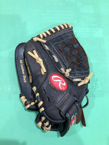 Used Rawlings Highlight Series Left-Hand Throw Infield Baseball Glove (11.5")