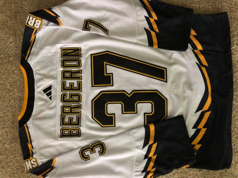 BERGERON BOSTON BRUINS AUTHENTIC ADIDAS REVERSE RETRO 2.0 HOCKEY JERSEY