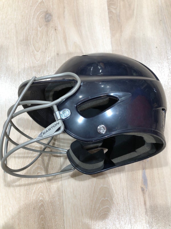 Used Easton Natural Batting Helmet with Cage (6 3/8 - 7 1/8)