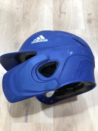 Used Adidas Batting Helmet with Jaw Guard (6 1/2 - 7 1/8)