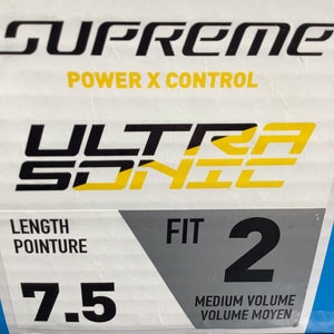 New Bauer Supreme UltraSonic Ice Hockey Skates ~ Skate Size 7.5