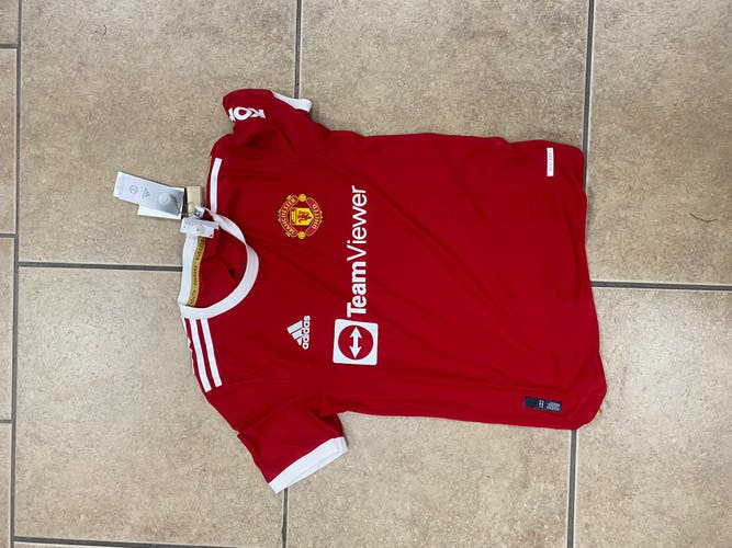 Red New Small Adidas Jersey