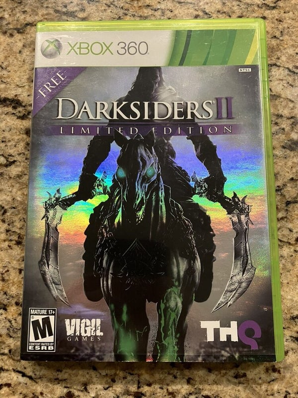 Darksiders 2 II Microsoft Xbox 360 Game And Manual In Box