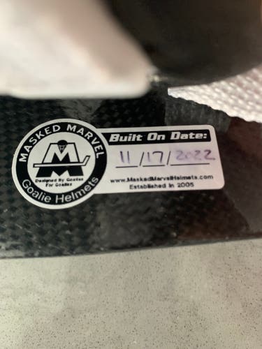 Masked Marvel Goalie Helmet Assault Model