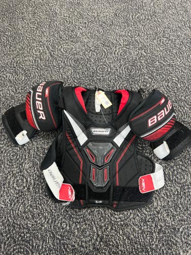 Used Senior Small Bauer NSX Shoulder Pads