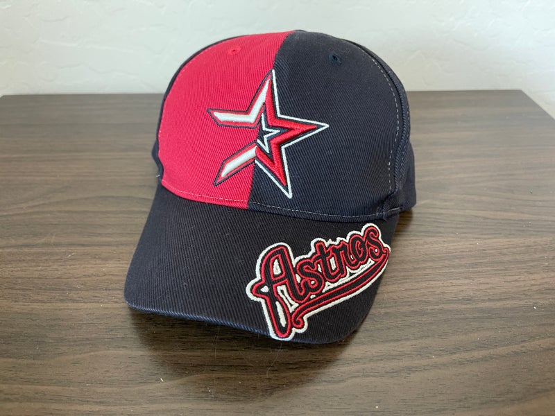 Houston Astros MLB Vintage Retro Hat Cap Black Red Star Adult 