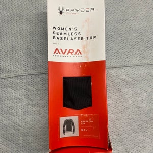 Black New Women's Spyder Compression