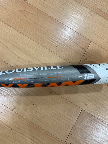 Louisville Slugger Armor Youth Baseball Bat (-12) YBAR152 - 30 in / 18 oz