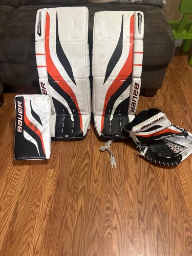 Bauer reactor 1000 goalie set 32+1