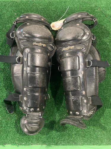 Used Youth  Rawlings Catcher's Leg Guards