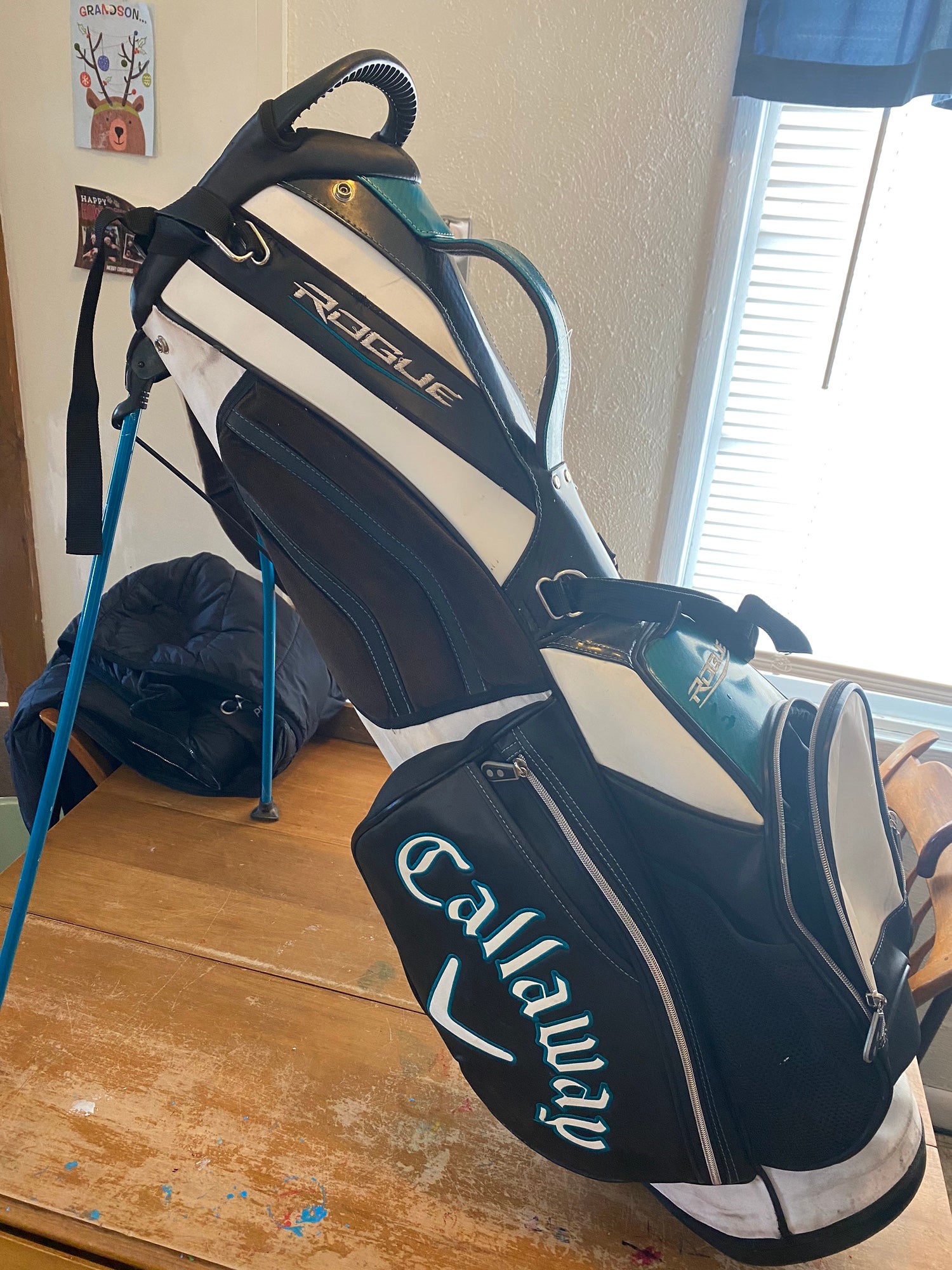 Used Callaway Rogue Stand Golf Cart Carry Bag 4-Way Bag with Strap ·  SwingPoint Golf®