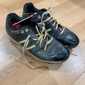 Black Used Adult Men's 10.5 (W 11.5) Metal New Balance Footwear