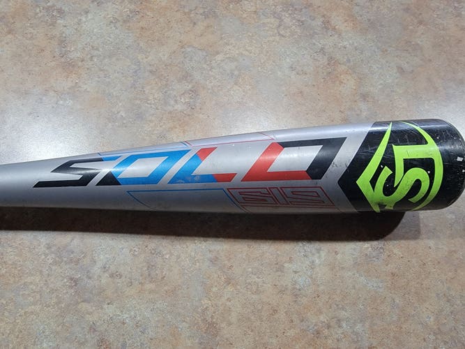 Used Louisville Slugger Alloy Solo 619 Bat (-11) 17 oz 28"